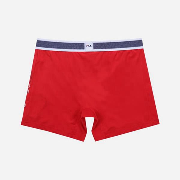 Fila Performance Men's Briefs - Red,NZ 458-83409